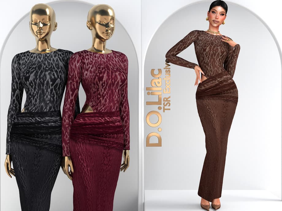 Набор Leopard Lace Set DO151